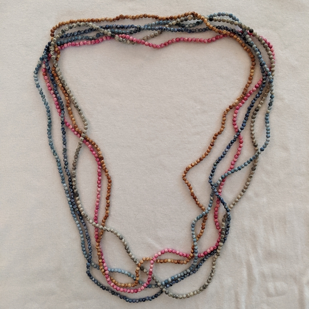Beaded Necklaces, Set of 5